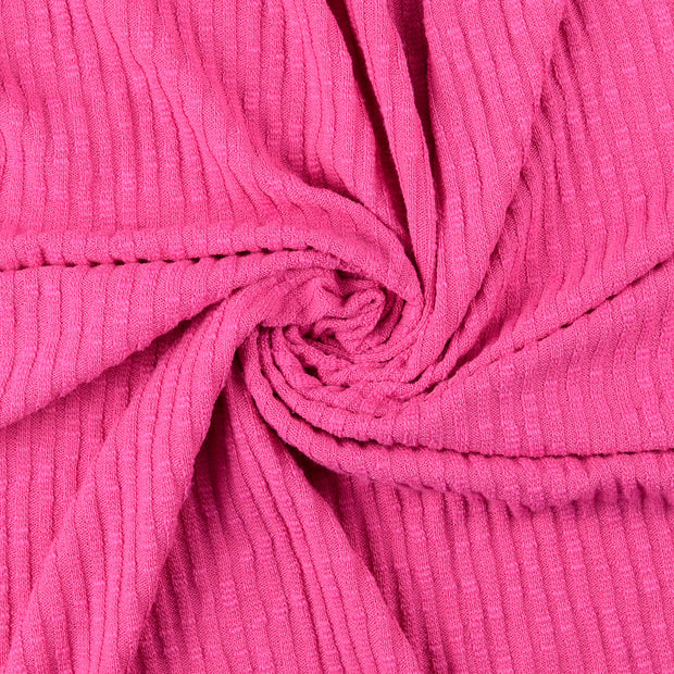 Heavy Knit tissu Rose 
