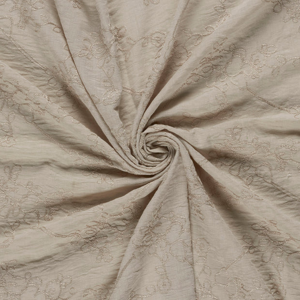 Woven Polyester fabric Beige 