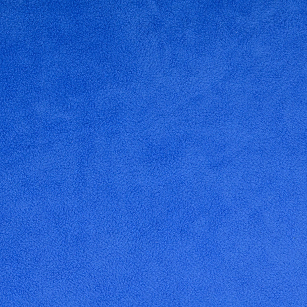 Polar Fleece fabrik Uni Königsblau