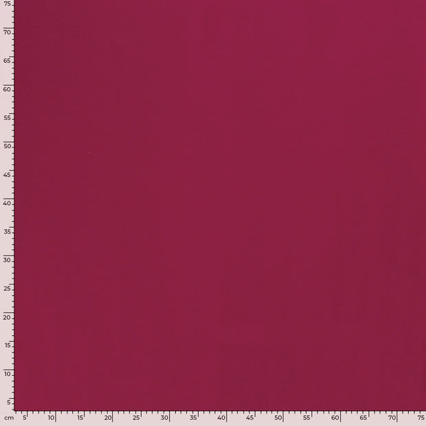 Jogging fabric Unicolour Raspberry
