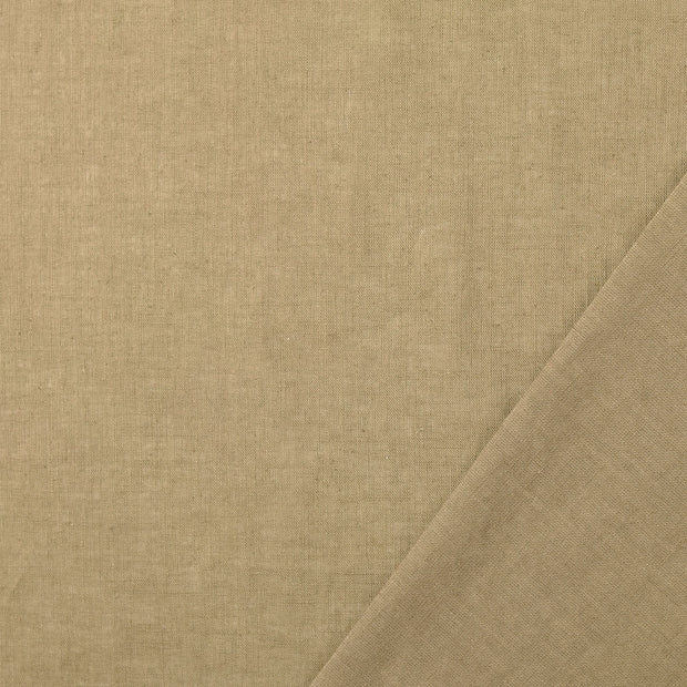 Linen fabric Khaki Green 