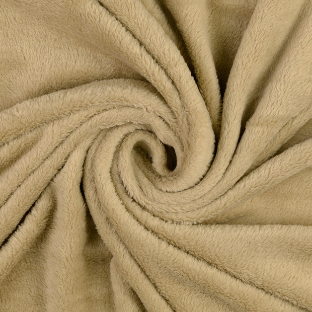 Wellness Fleece fabrik beige 