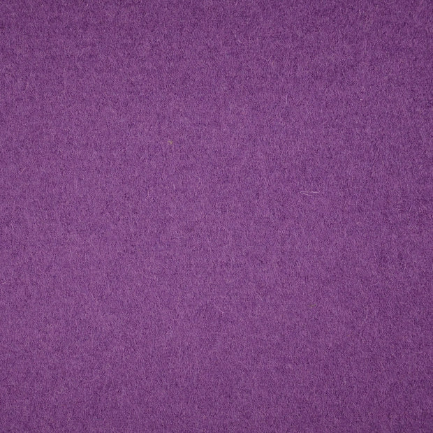 Walkloden fabrik Aubergine matt 