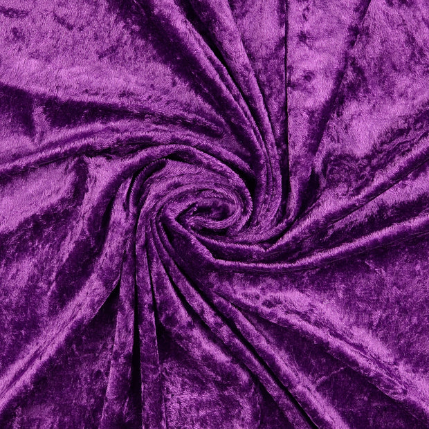 Velours fabrik Magenta crushed 