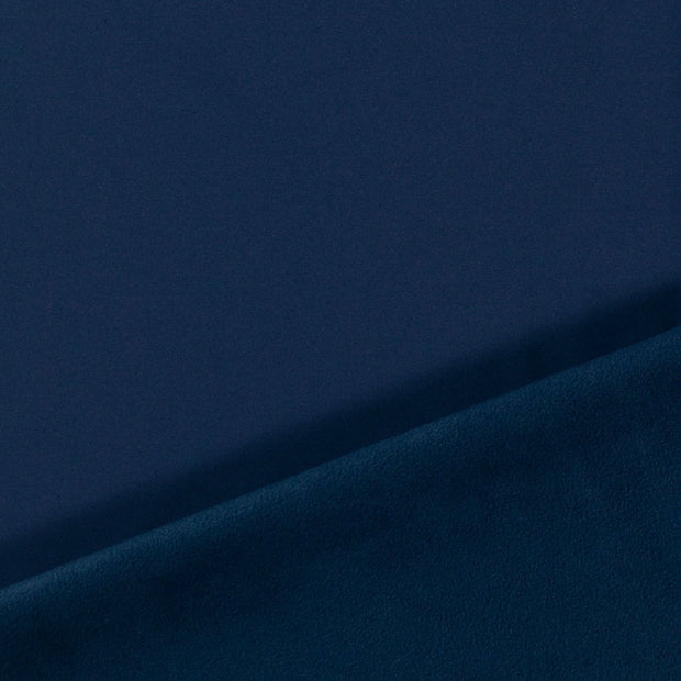 softshell tissu Bleu Marine doublé et l'arrière 