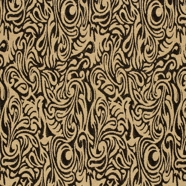 Jacquard tissu Doré légèrement brillant 