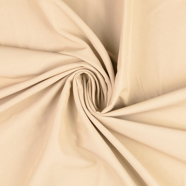 Baumwolle Popeline fabrik Beige 
