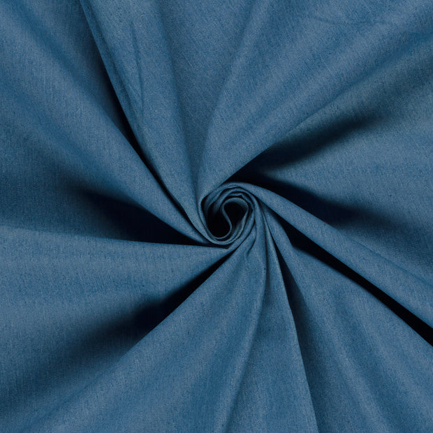 Jeans tissu Indigo Pré-lavé 