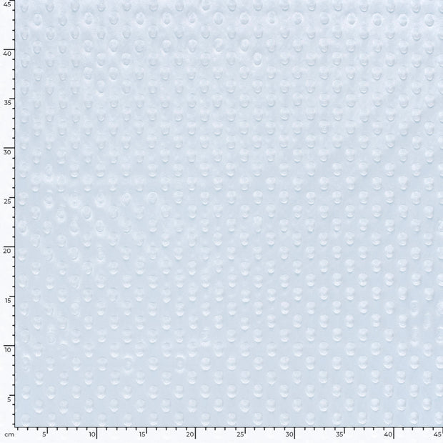 Minky fabric Unicolour Baby Blue