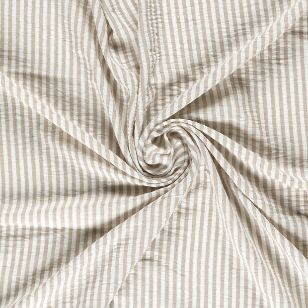 Polyester Webware fabrik beige melange 