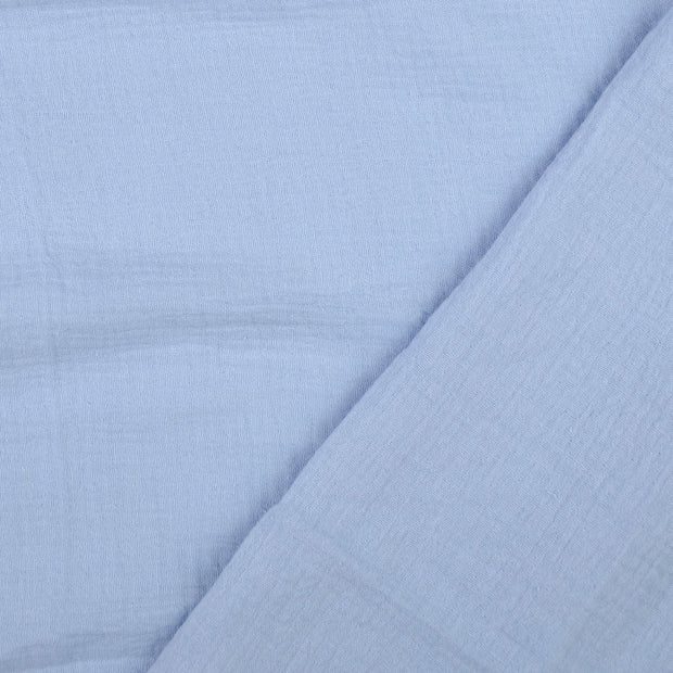 double gaze tissu Unicolore 