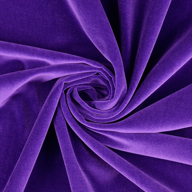 Velours tissu Lilas 