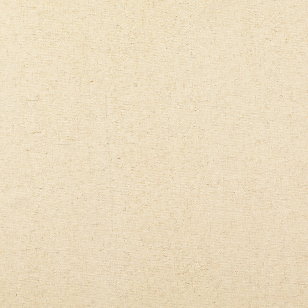Viscose Lin Chaine et Trame tissu Unicolore Blanc cassé