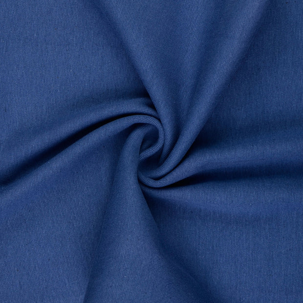 Heavy Knit fabrik Indigoblau 