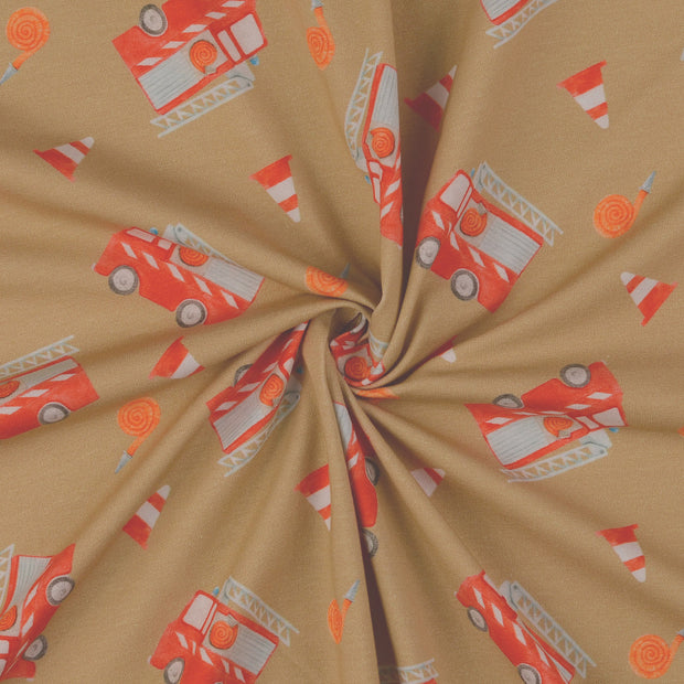 Jersey fabric Beige 
