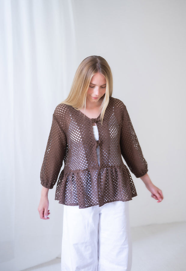  fabric Unicolour Brown