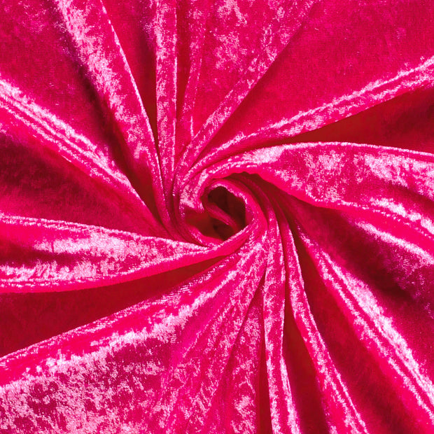 Velours fabrik Fuchsia schimmernd 