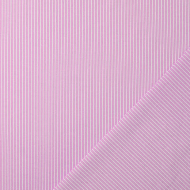 Woven Polyester fabric Pink yarn dyed 
