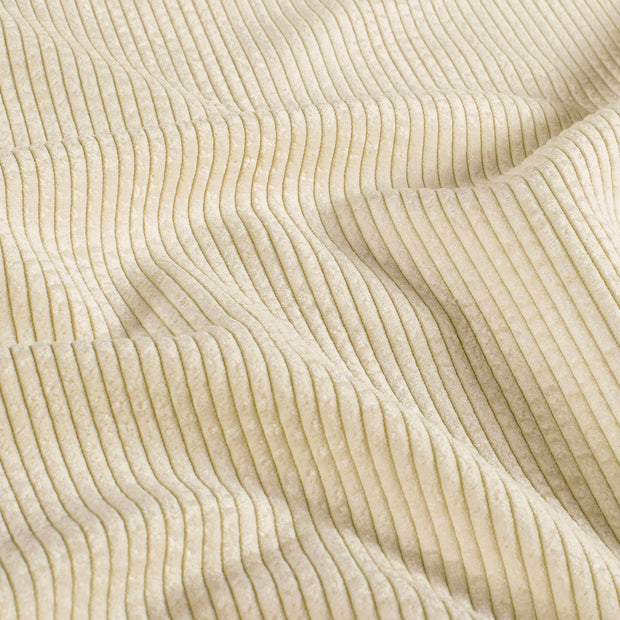 Corduroy 4.5w fabric Unicolour Off White