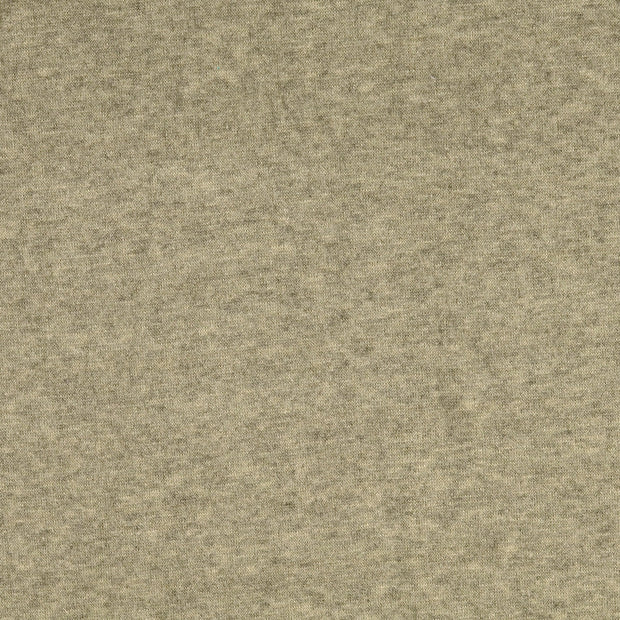 Heavy Knit tissu Vert Olive doux 