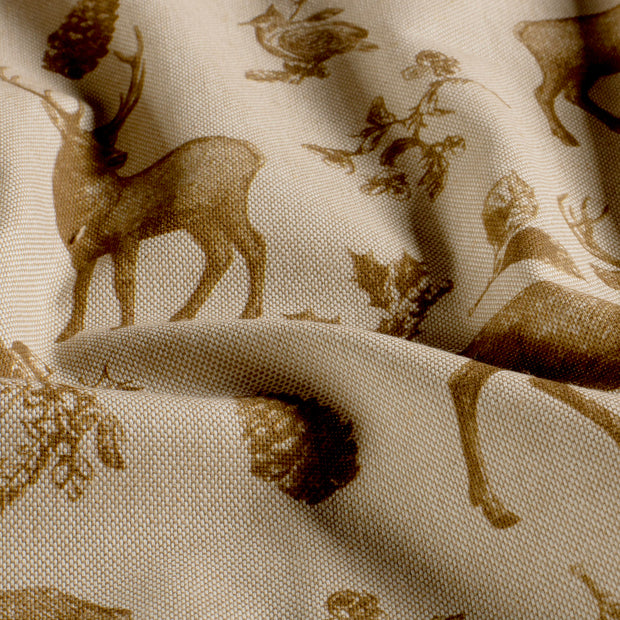 Linen Look fabric Deer Beige