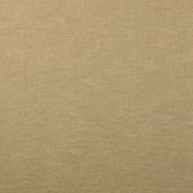 Linen fabric Unicolour Khaki Green
