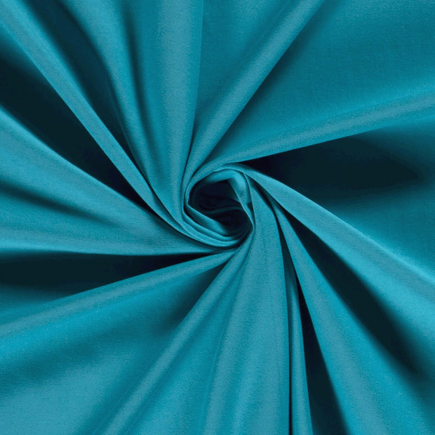 Jersey fabric Unicolour Turquoise