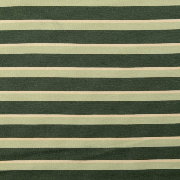 Milano tissu rayures Vert Olive