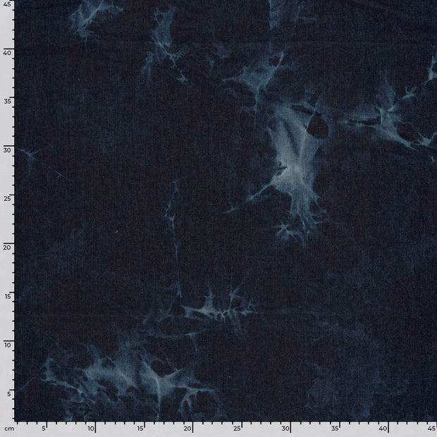 Denim fabric Abstract Indigo