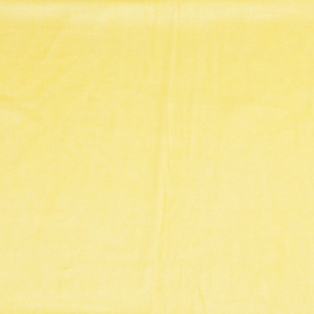 Nicky velours tissu Unicolore Jaune Canari