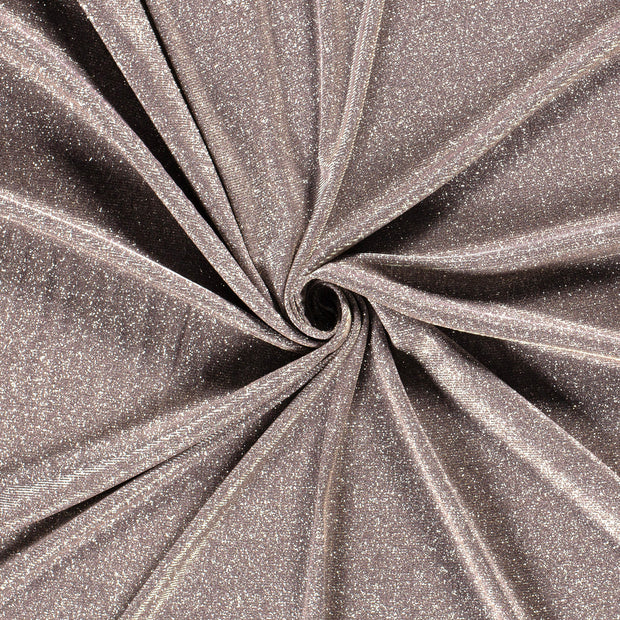 Polyester Jersey fabrik Altrosa Lurex 