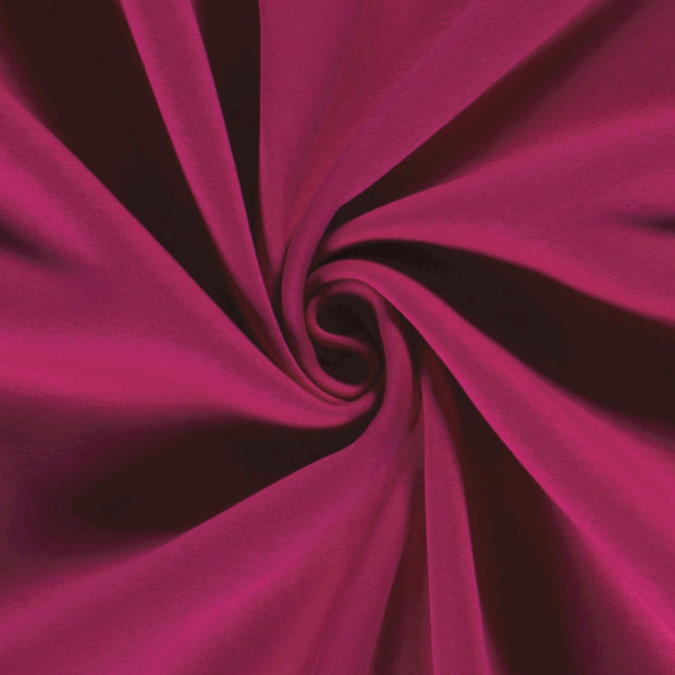 Jogging fabric Unicolour Fuchsia