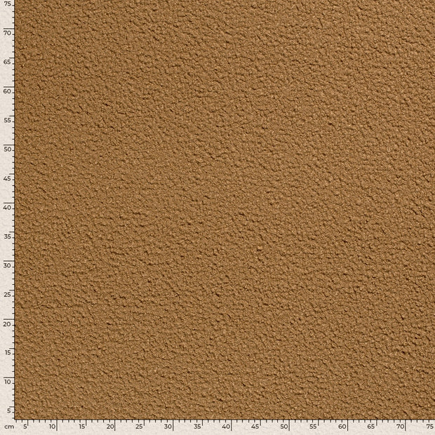 Bouclé fabric Unicolour Camel