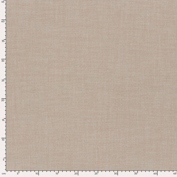 Aspect Lin tissu Unicolore Gris clair