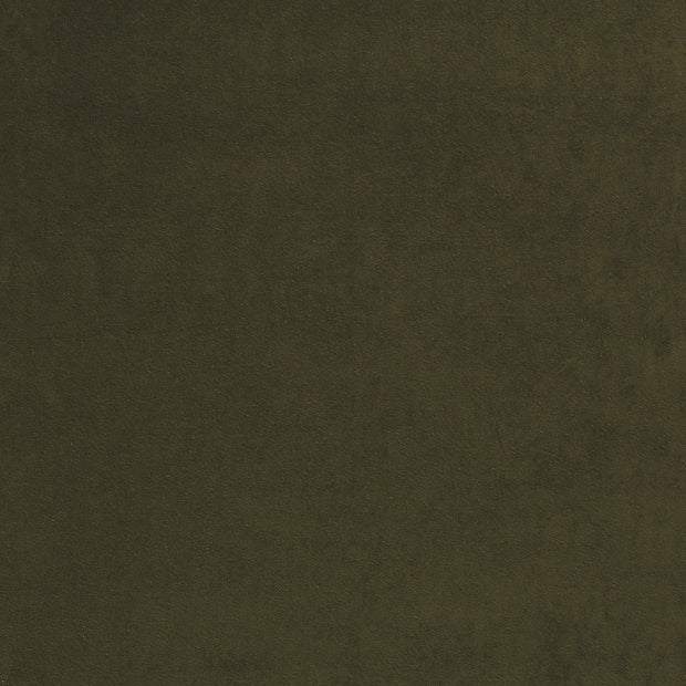 Stretch terry fabric Khaki Green matte 
