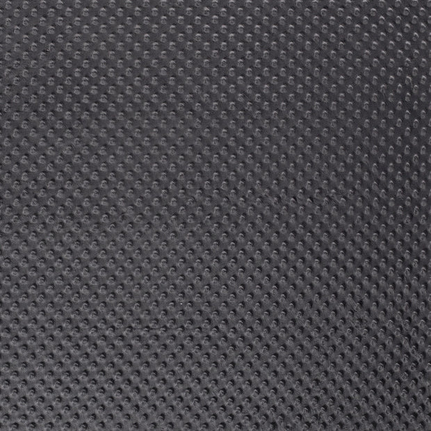Minky tissu Gris foncé doux 