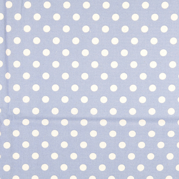 Cretonne tissu Bleu clair 