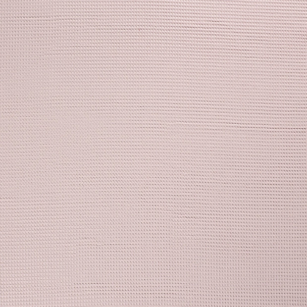 Waffle piqué fabric Light Pink matte 