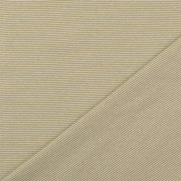 Bündchen Yarn Dyed fabrik Olivgrün 