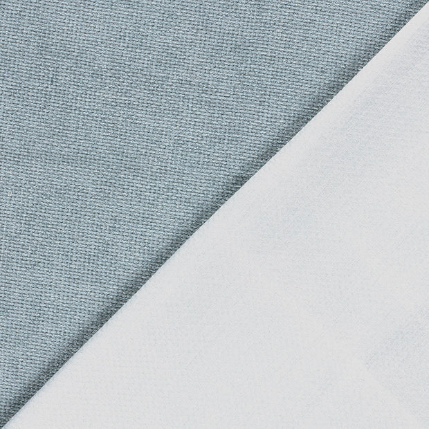 Chenille tissu Menthe foncée peint 