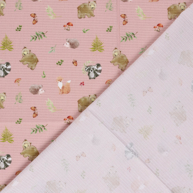 Waffle piqué fabric  