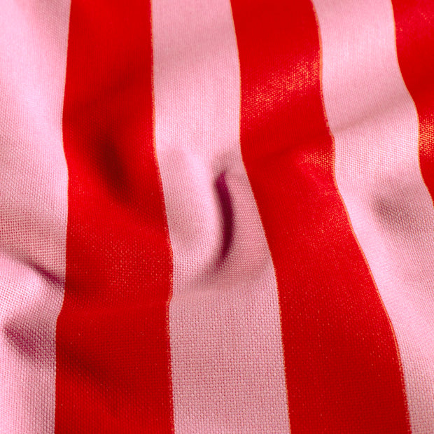 Panama fabric Stripes Pink