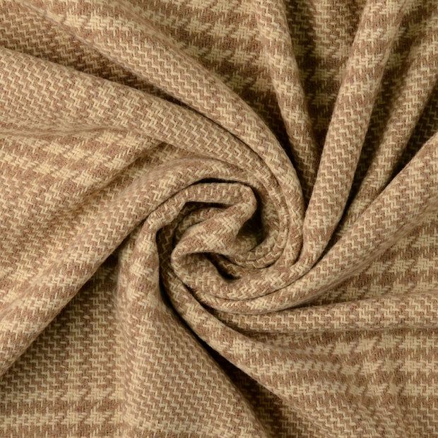 Walkloden fabrik Beige 