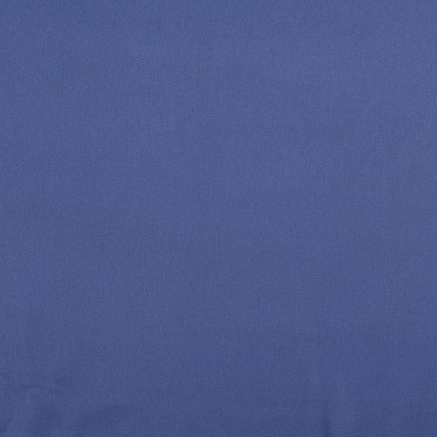 Satin de coton tissu Unicolore Bleu acier
