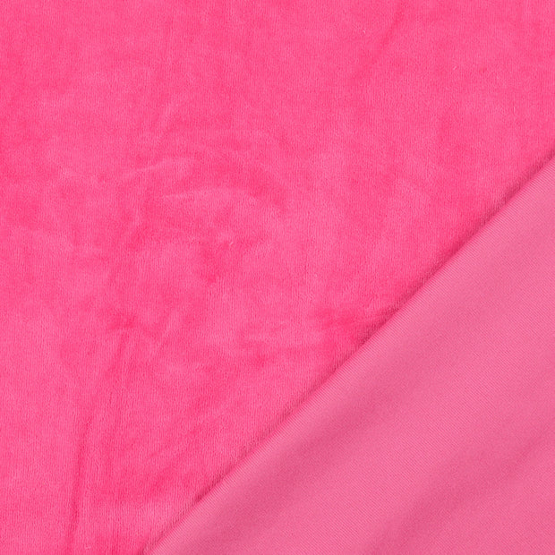 Nicky velours tissu Unicolore 