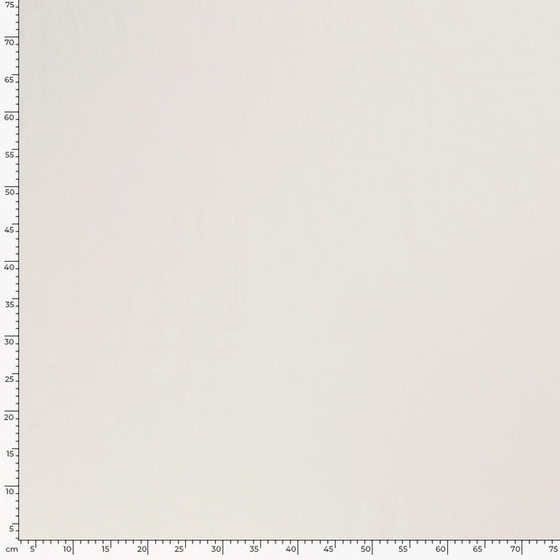 Sergé Extensible tissu Unicolore Blanc cassé
