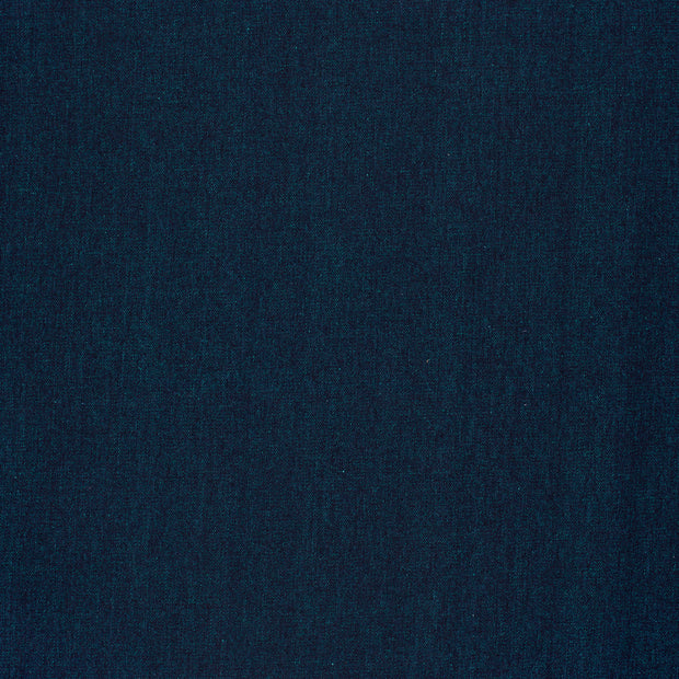 Denim fabric Petrol matte 