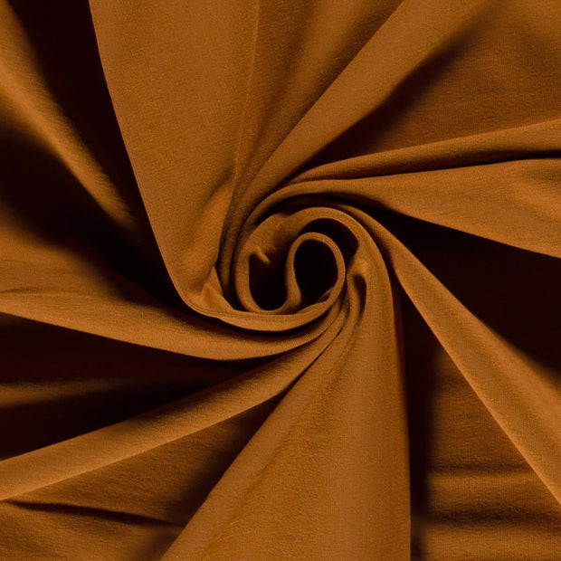 French Terry tissu Caramel 