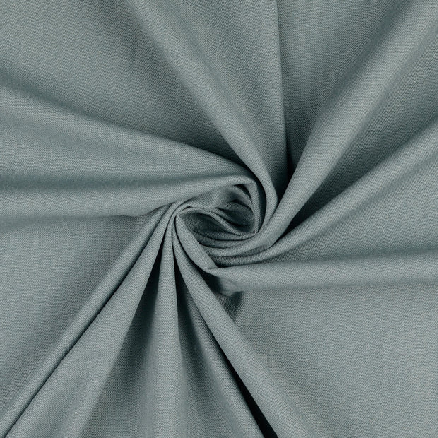 Viscose Lin Chaine et Trame tissu Menthe 
