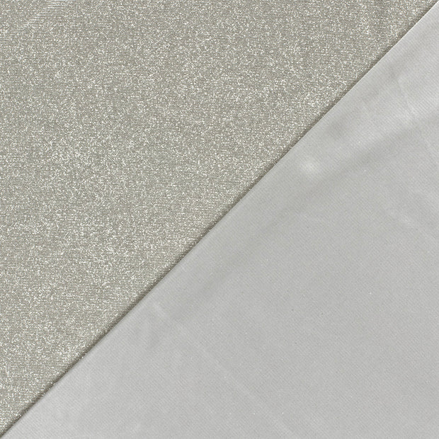 Polyester Jersey fabric Unicolour Lurex 